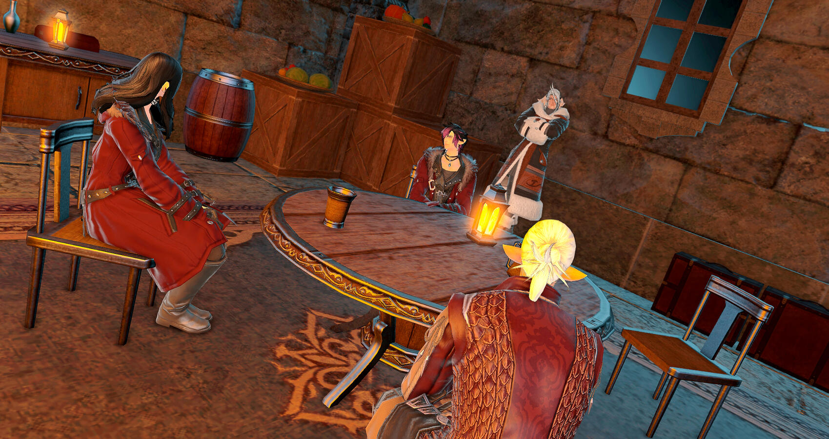 Reprieve at the bar before war.